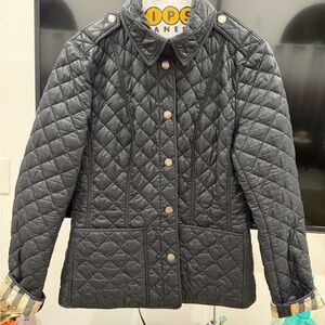 Burberry authentic Black Quilted Jacket